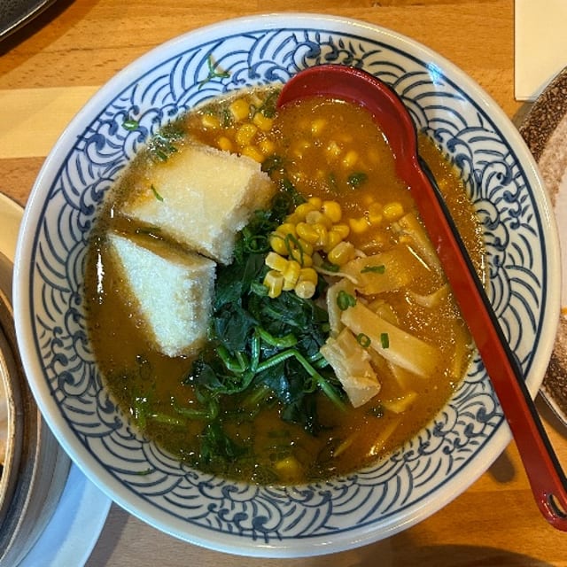 Veg. Curry Ramen (Vegan Ramen).