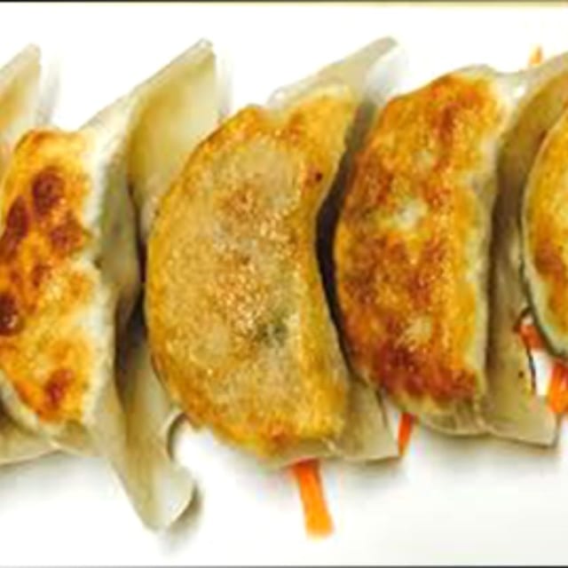 Pork & Chives Gyoza.