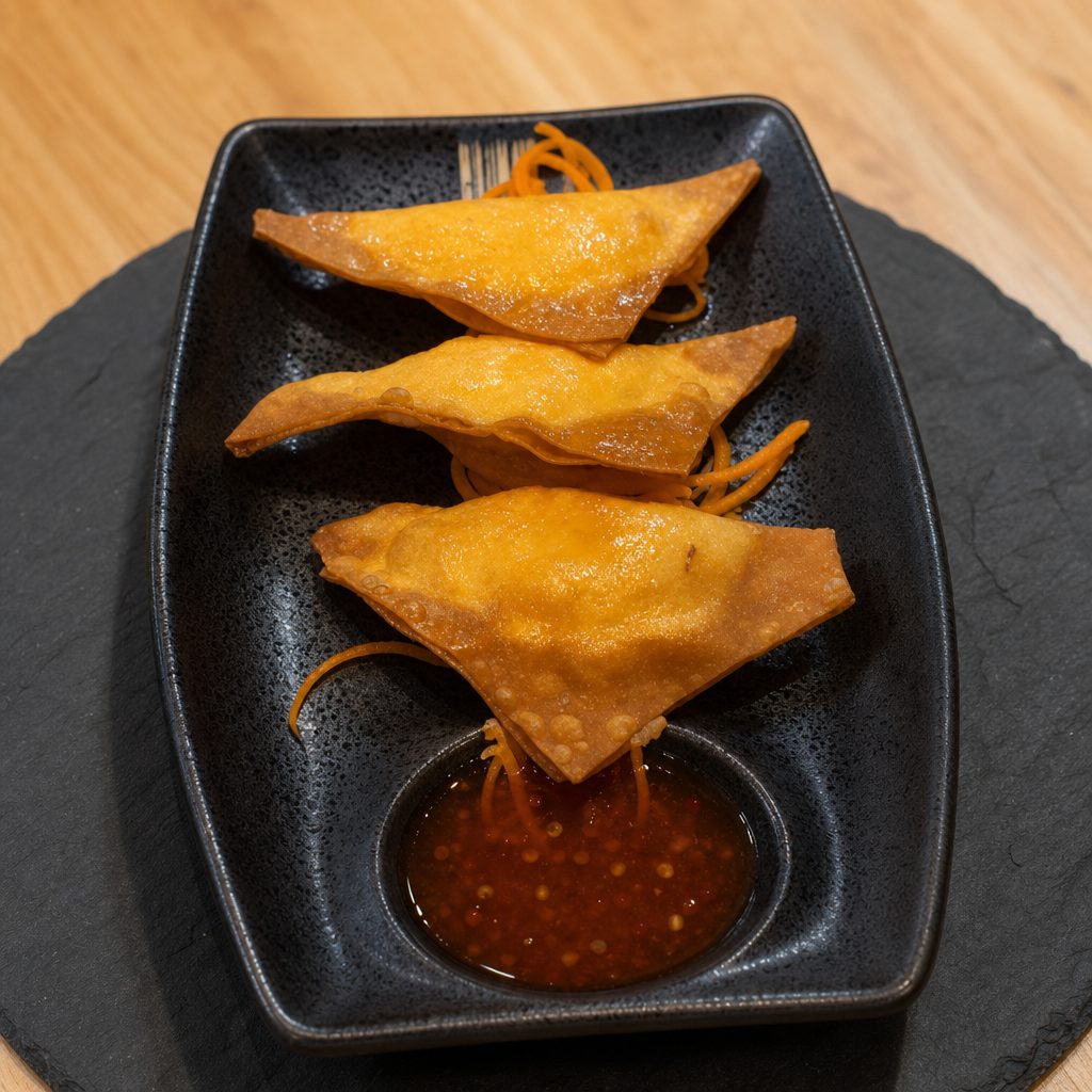 Crab Rangoon.