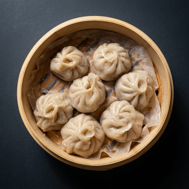 Beef Momo.