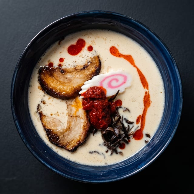 Spicy Tonkotsu Ramen.