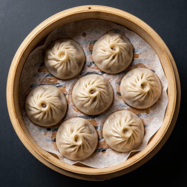 Pork & Crab Soup Dumpling.